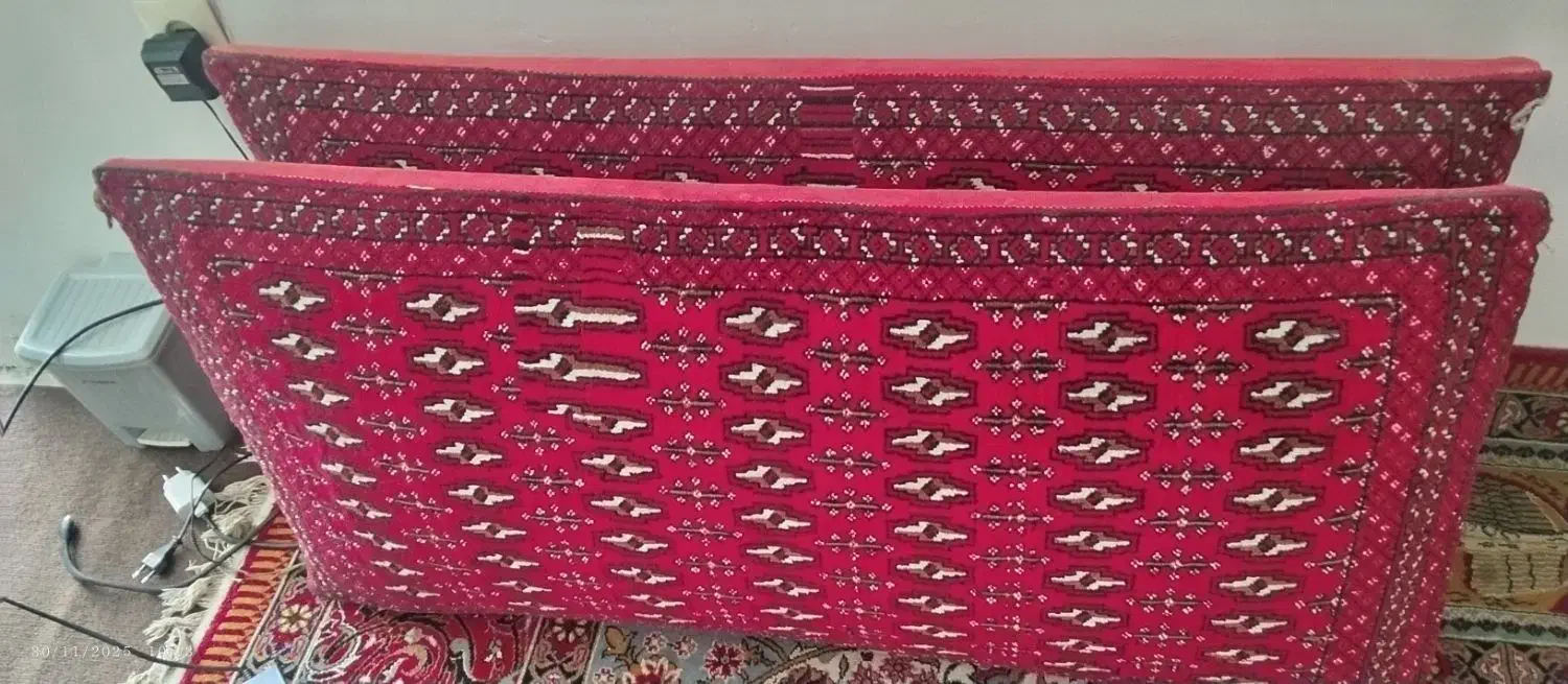 فروش دوعددمخطع بزرگ نویکعددروفرشی و۴/۸۰سانت کناره|فرش|فلاورجان, |دیوار