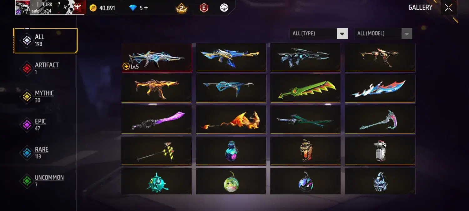 اکانت فریفایر|کنسول، بازی ویدئویی و آنلاین|فولادشهر, فولادشهر|دیوار