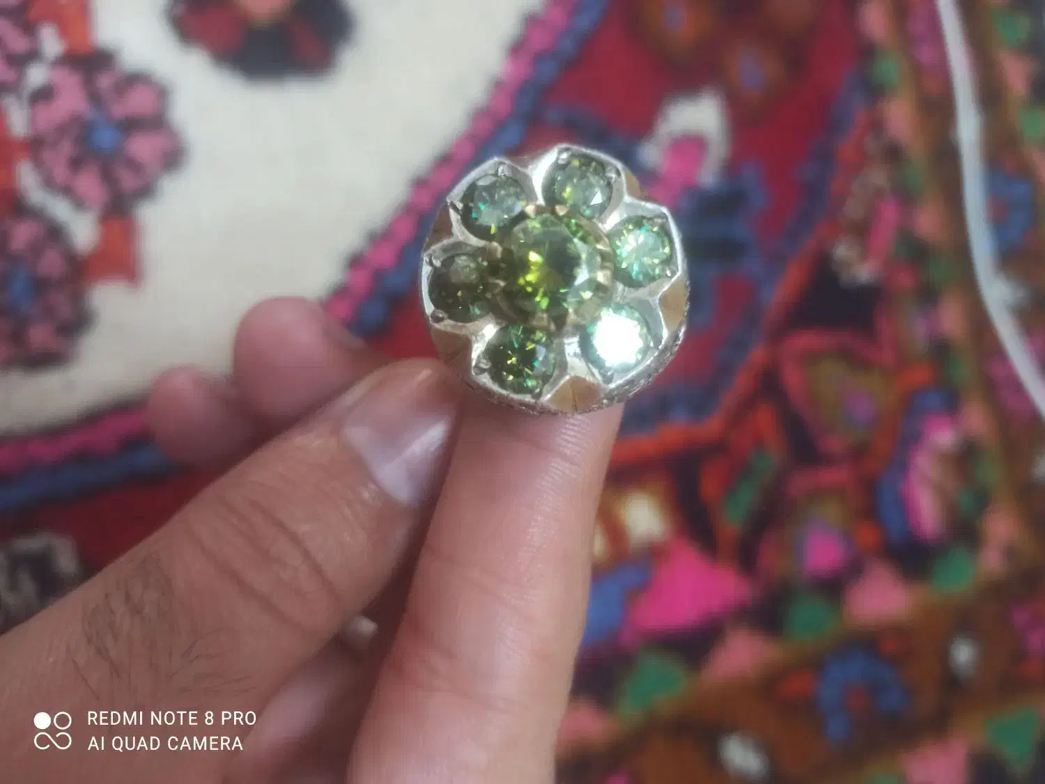 انگشتر نقره رکاب راشدی|جواهرات|باقرشهر, |دیوار