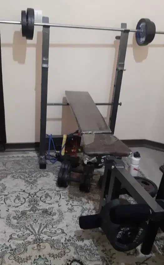 میز بدنسازی هفت کاره|تجهیزات ورزشی|ارومیه, |دیوار