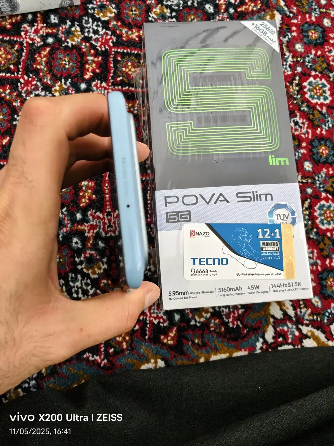 tekno pova slim|موبایل|کرمانشاه, |دیوار