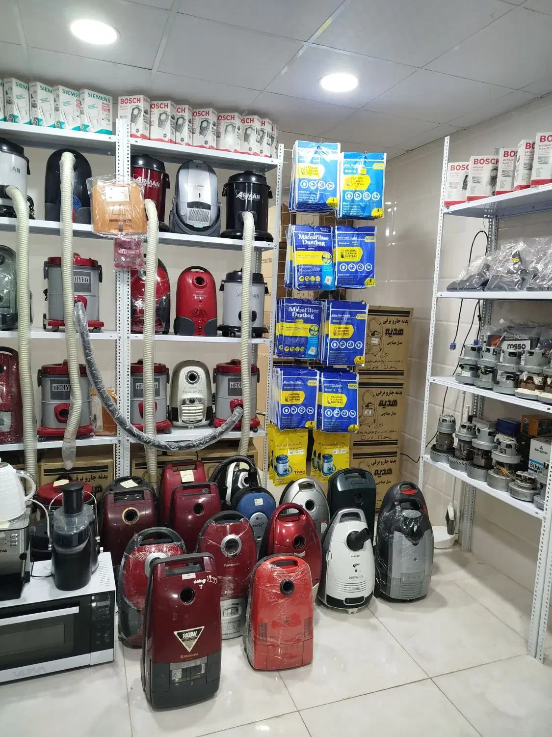 تعمیرات و لوازم جانبی جارو برقی|جاروبرقی، جارو شارژی، بخارشو|شیراز, شهرک رضوان|دیوار
