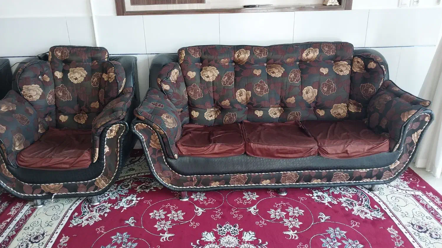 فروش مبل هشت نفره راحتی|مبلمان خانگی و میز عسلی|زیباشهر, |دیوار