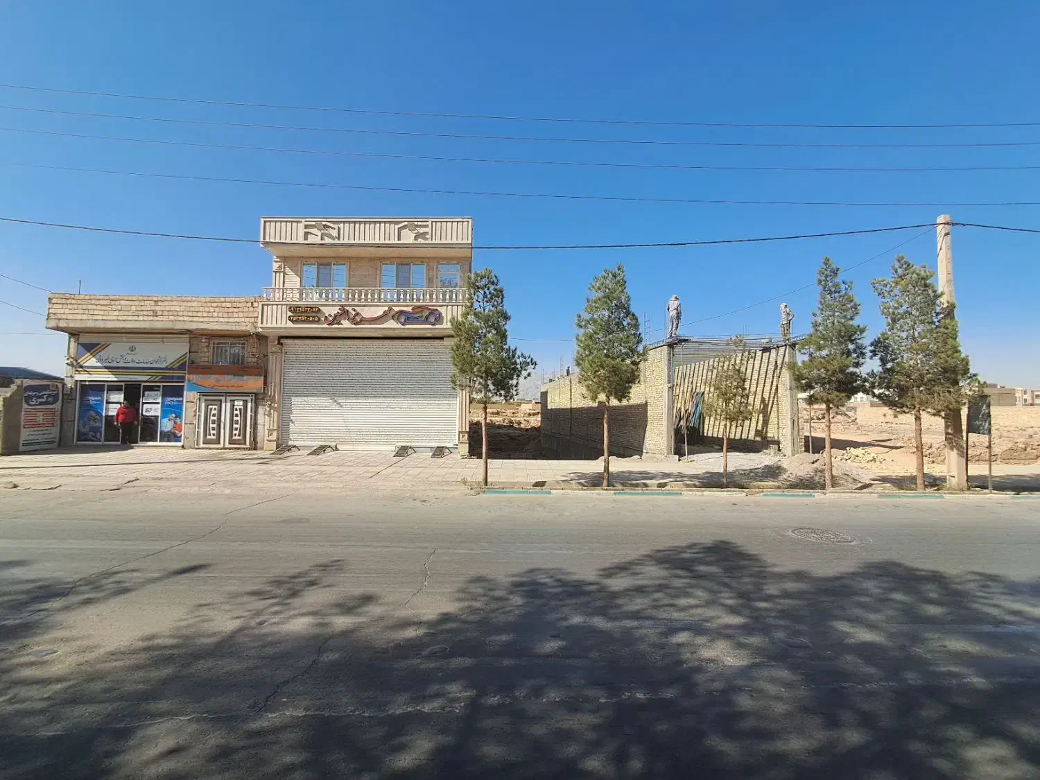 فروش زمین تجاری بهترین موقعیت مهریز دو کله بل ۷تیر|فروش زمین و ملک کلنگی|مهریز, |دیوار