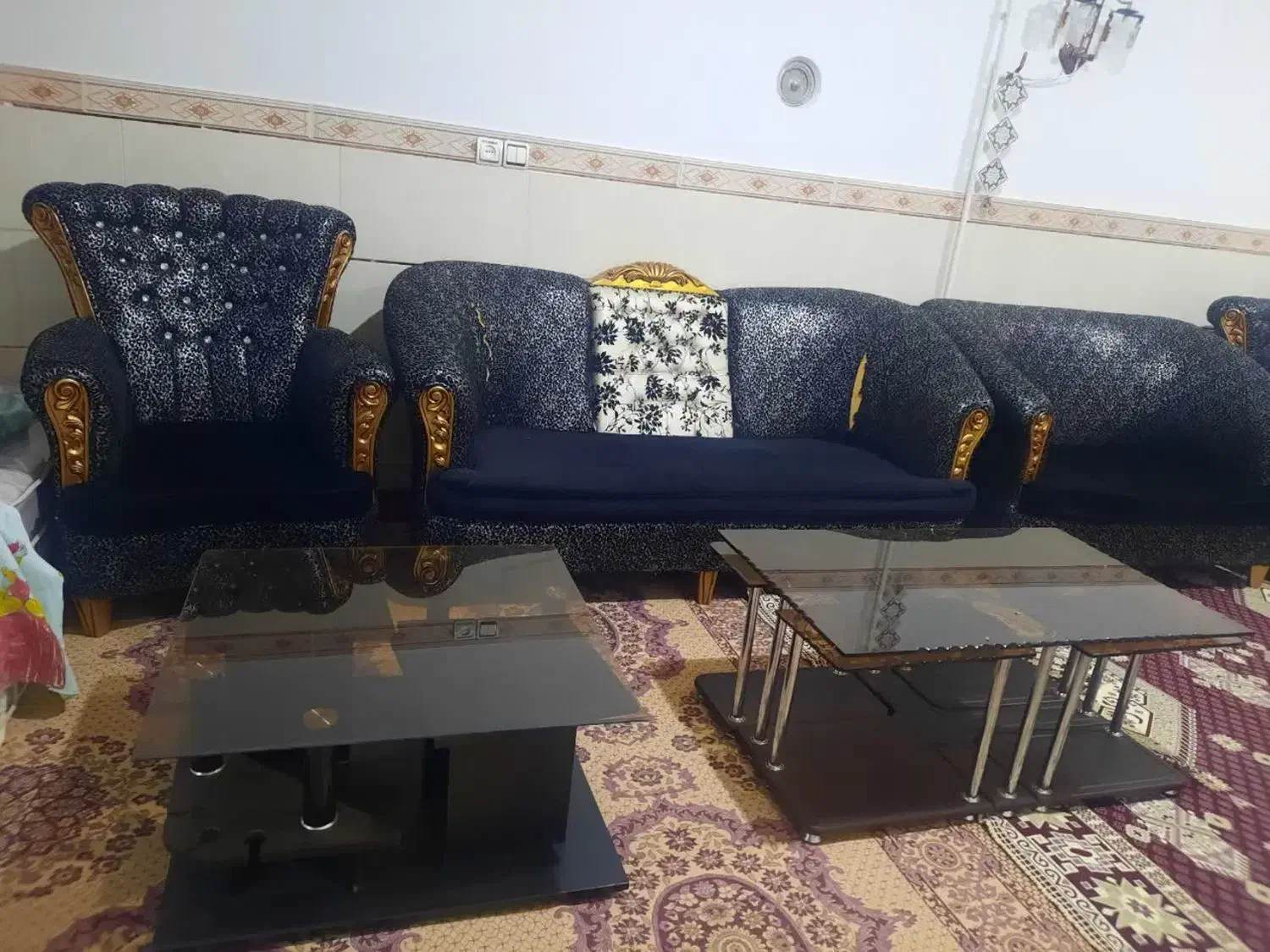 مبل وعسلی|مبلمان خانگی و میز عسلی|زنجان, |دیوار