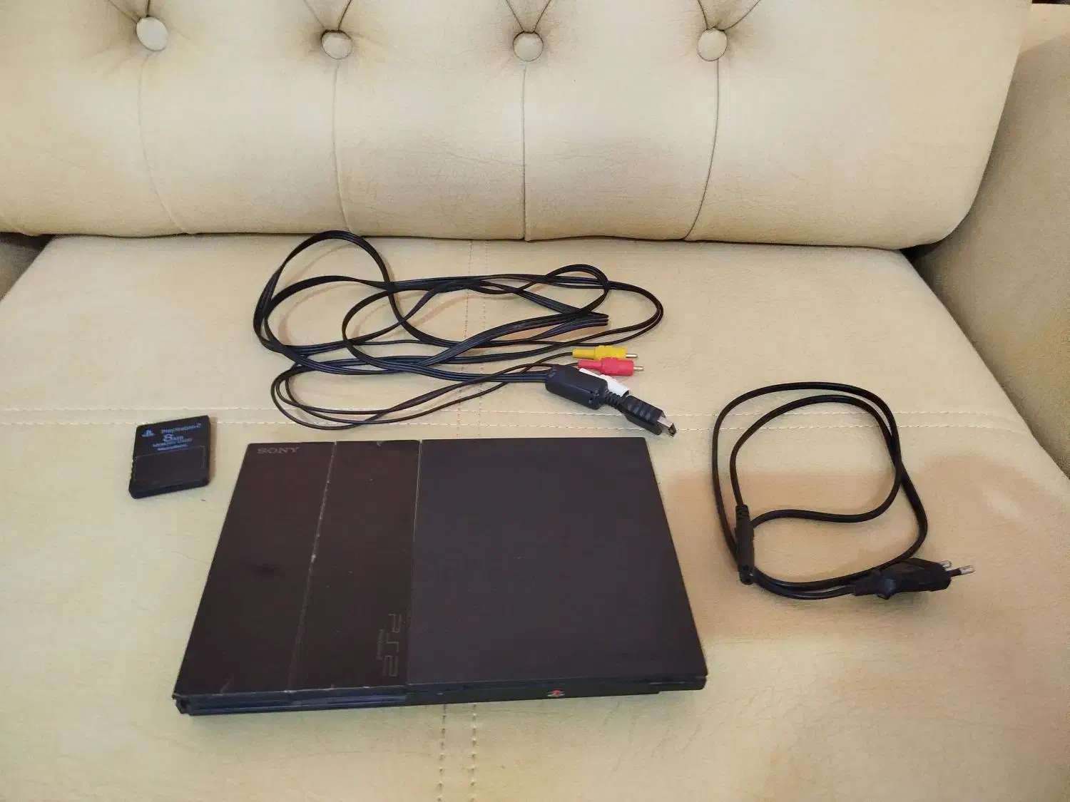 پلی استیشن 2 فلش خور کاملا سالم|کنسول، بازی ویدئویی و آنلاین|تربتحیدریه, بوستان باغ ملی|دیوار