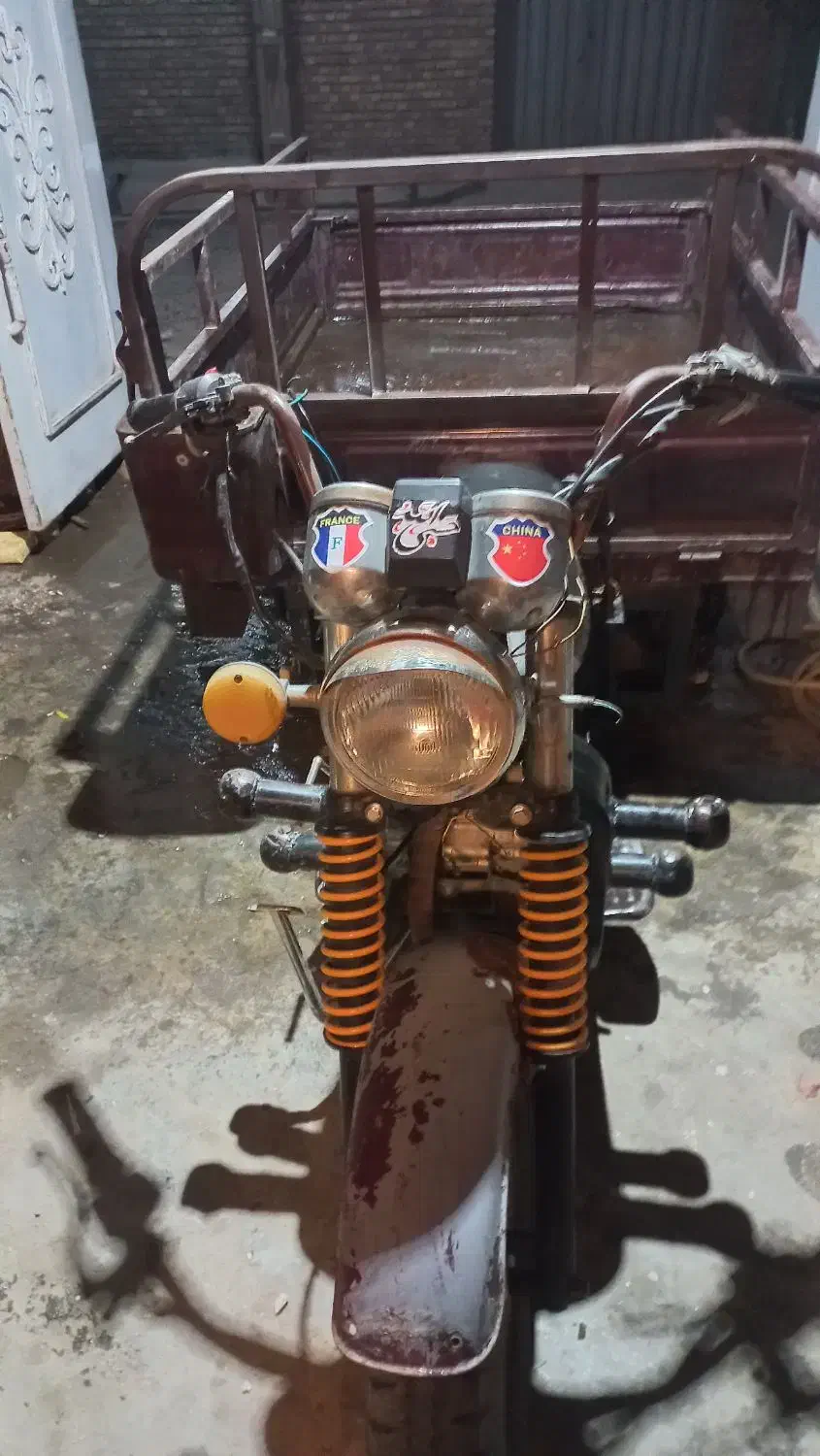 یک عدد موتور سه چرخ فروشی|موتورسیکلت|رامیان, |دیوار