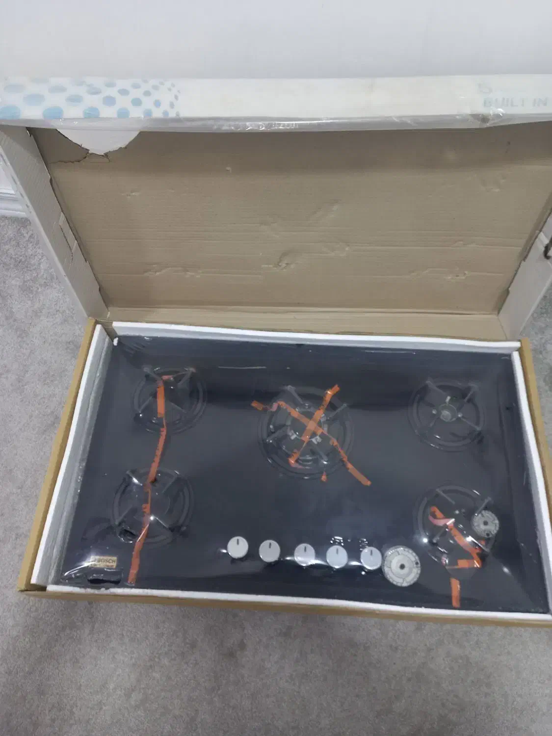 اجاق گاز شیشهای ۵ شعله|اجاق گاز و لوازم برقی پختوپز|شهرکرد, |دیوار