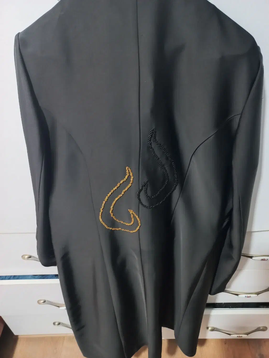 مانتو شلوار مجلسی مشکی|لباس|گرگان, |دیوار