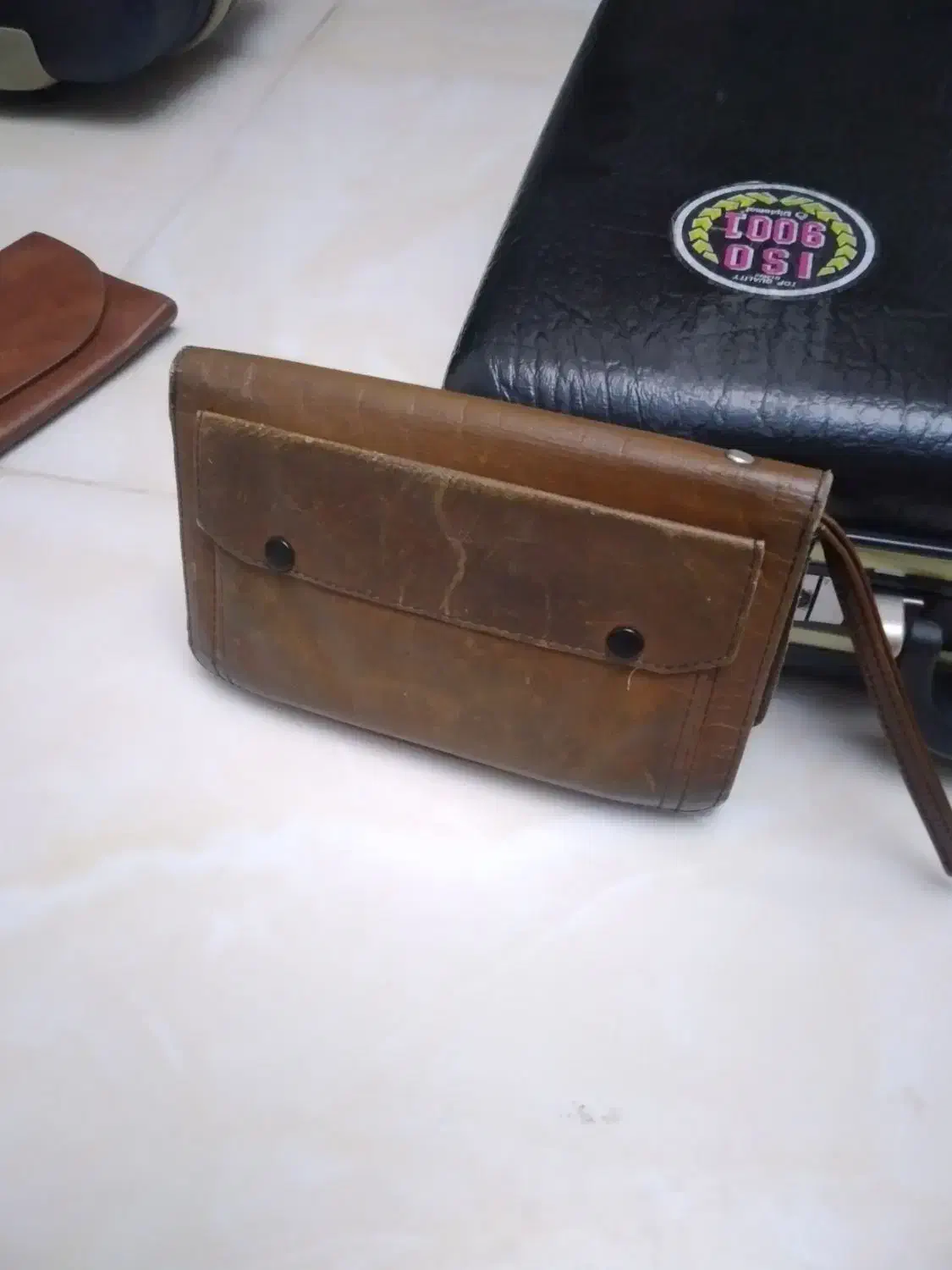 کیف پول بغل چرم چرم|کیف، کفش، کمربند|تبریز, |دیوار