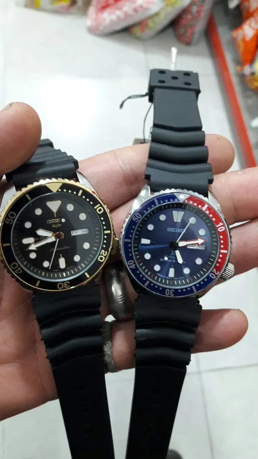 دوعدد ساعت اتوماتیک سیکو غواصی آکبند|ساعت|تبریز, |دیوار