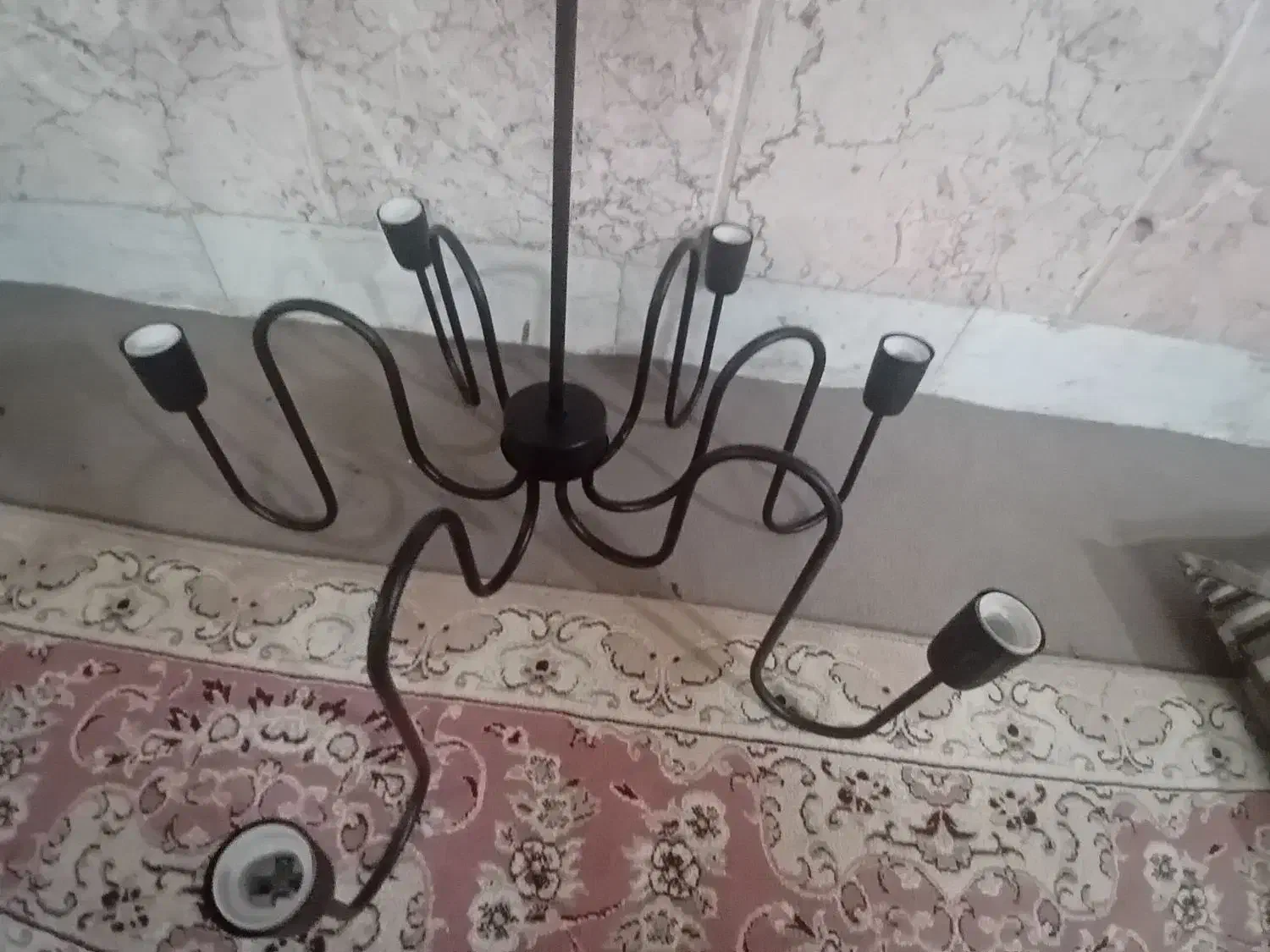 لوستر|لوستر و چراغ آویز|قوچان, |دیوار