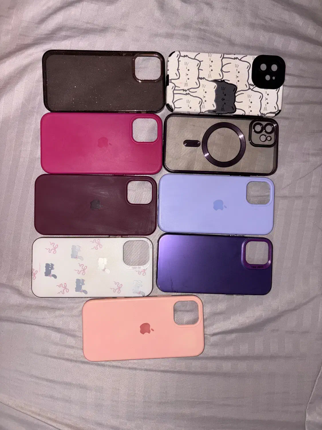 ۹ عدد قاب گوشی آیفون ۱۲/۱۲ پرو|لوازم جانبی موبایل و تبلت|رشت, استادسرا|دیوار