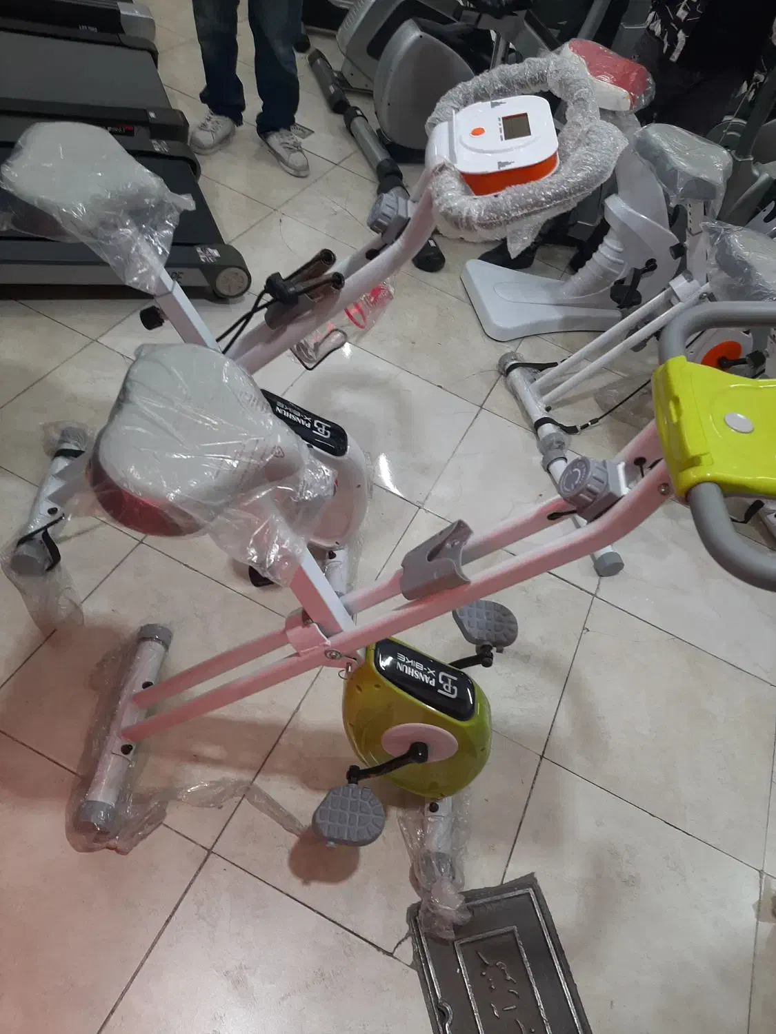 دوچرخه ثابت تاشو  برای وزن  ۱۱۰ کیلوگرم|تجهیزات ورزشی|تبریز, |دیوار