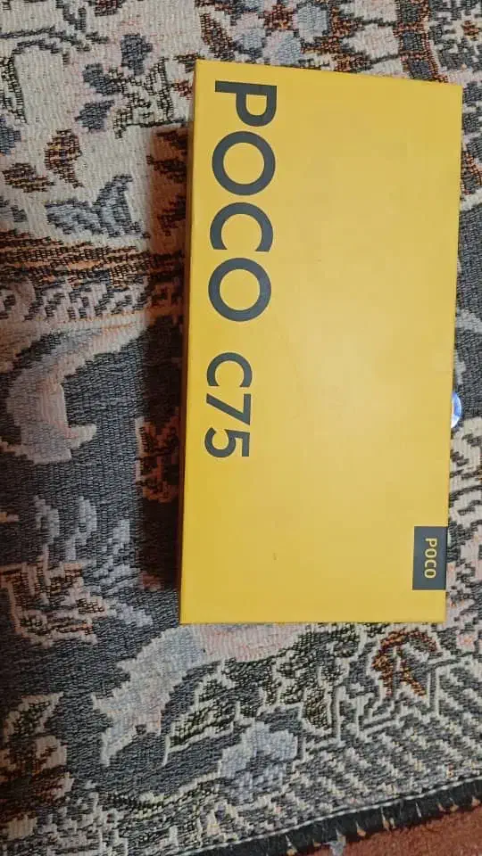 گوشی پوکو c75 256 یک ماه کارکرد|موبایل|شهرکرد, |دیوار