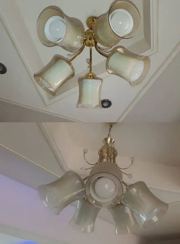 یک لوستر آشپزخانه|لوستر و چراغ آویز|تهران, افسریه جنوبی|دیوار