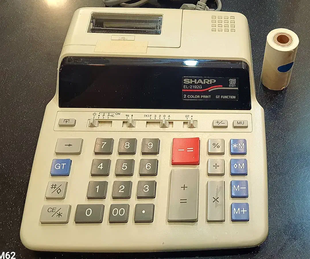 ماشین حساب SHARP مدلEL-2192G E با چابگر|لوازم التحریر|تهران, هروی|دیوار