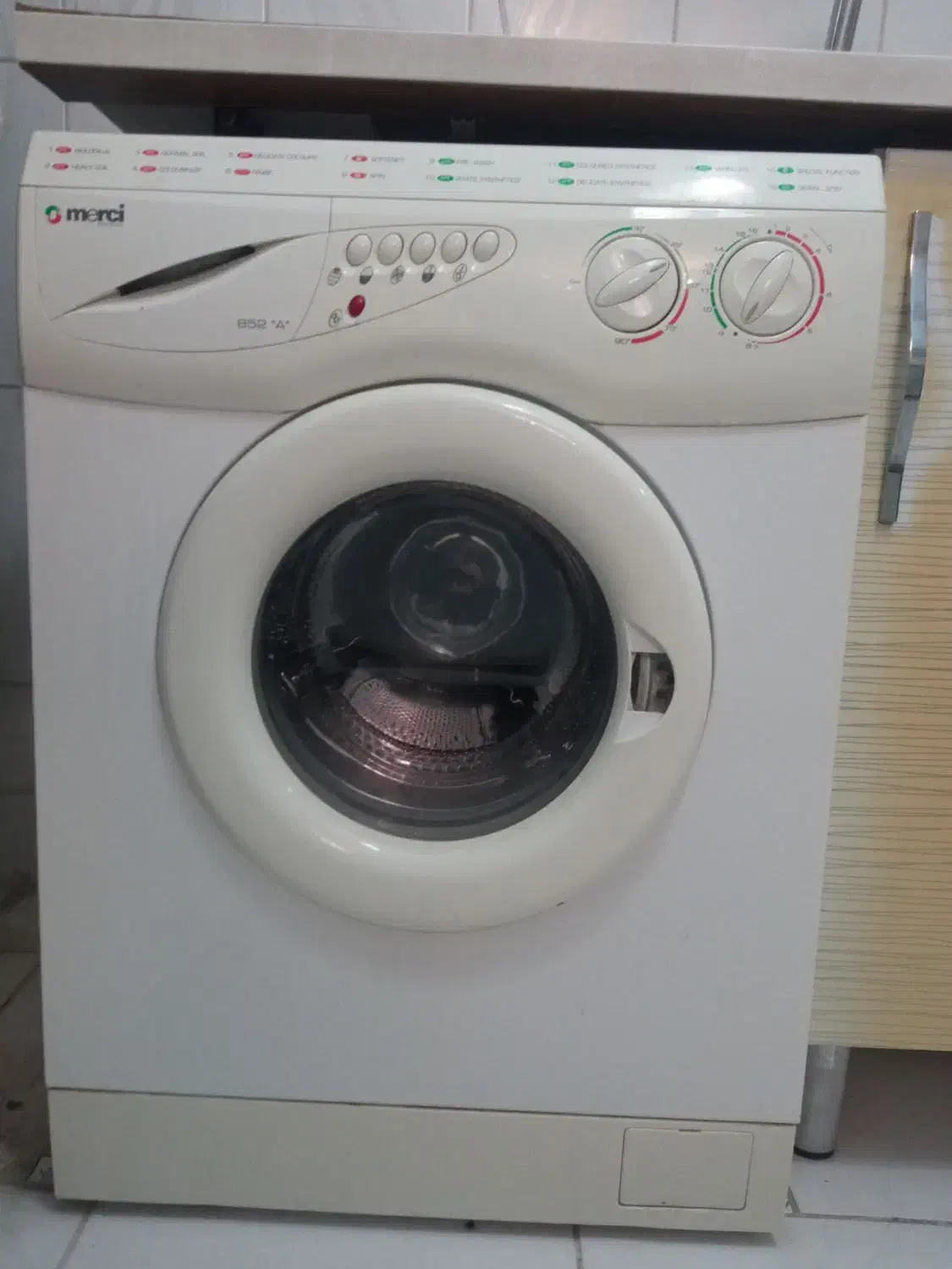 ماشین لباسشویی|ماشین لباسشویی و خشککن لباس|پرند, فاز ۵|دیوار