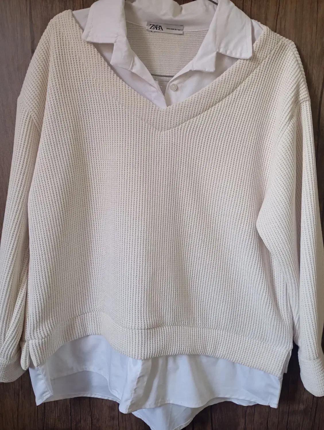 شومیز زارا سفید|لباس|قائمشهر, |دیوار