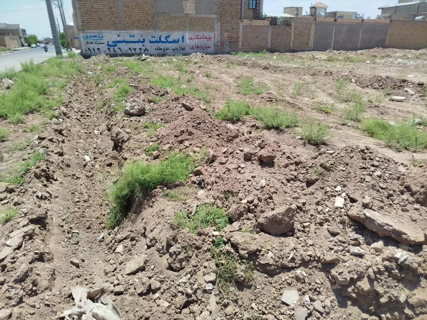 زمین تجاری ابراهیم اباد|فروش مغازه و غرفه|رفسنجان, |دیوار