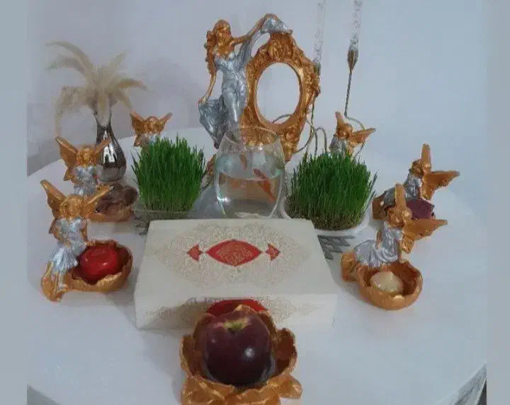 جای هفت سین|ظروف سرو و پذیرایی|آستانه اشرفیه, |دیوار