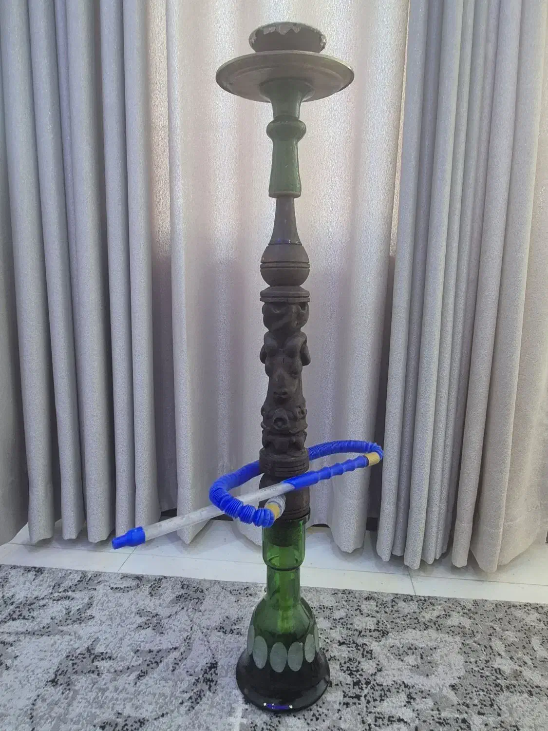 قلیون قلیان چوبی|کلکسیون و سرگرمی|هشتگرد, هشتگرد قدیم|دیوار