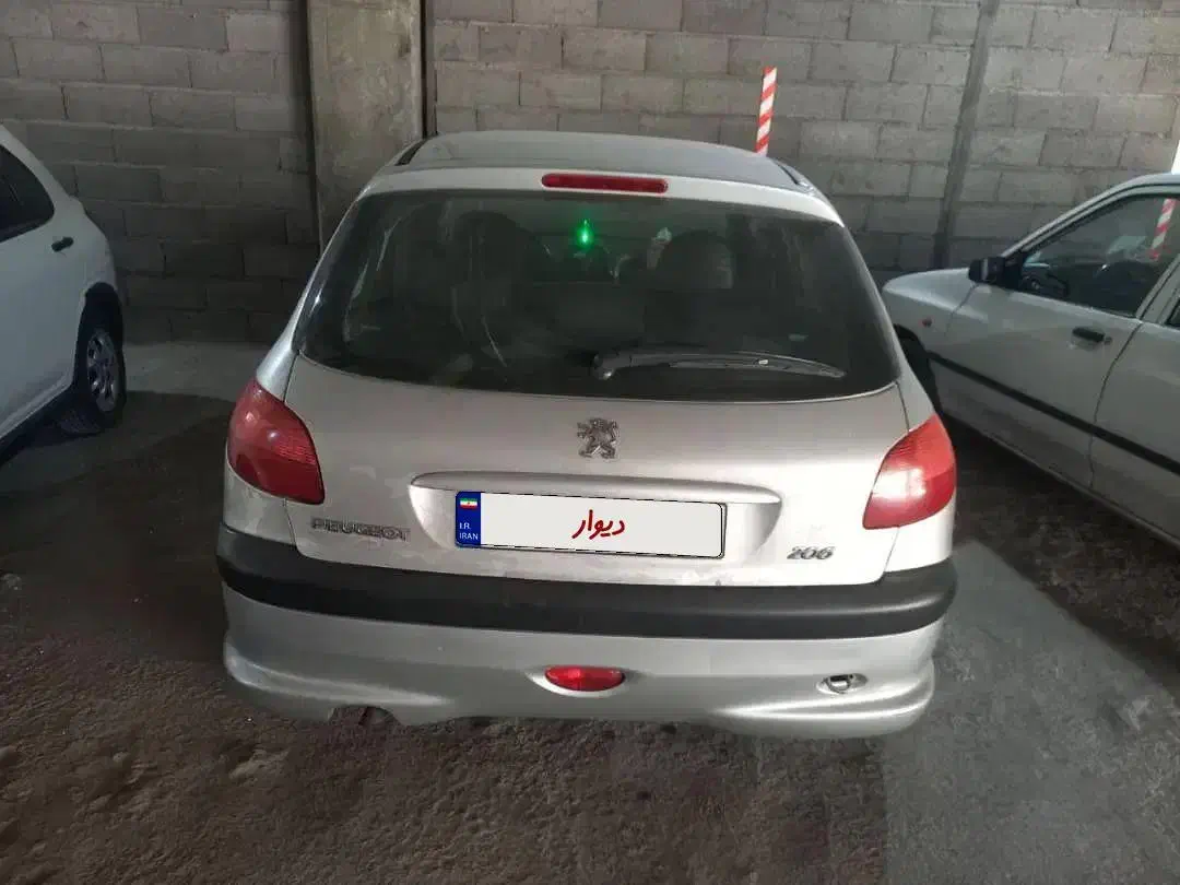 پژو 206 تیپ ۲، مدل ۱۳۸۲|خودرو سواری و وانت|شاهین‌شهر, دکتر حسابی|دیوار