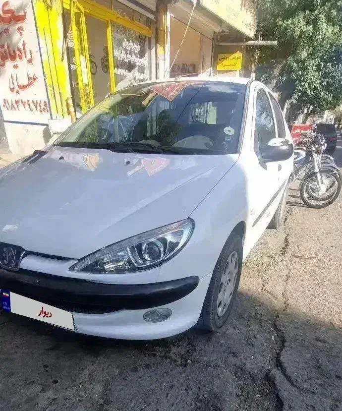 پژو ۲۰۶ sd اتومات v9 مدل ۸۷|خودرو سواری و وانت|سنندج, |دیوار