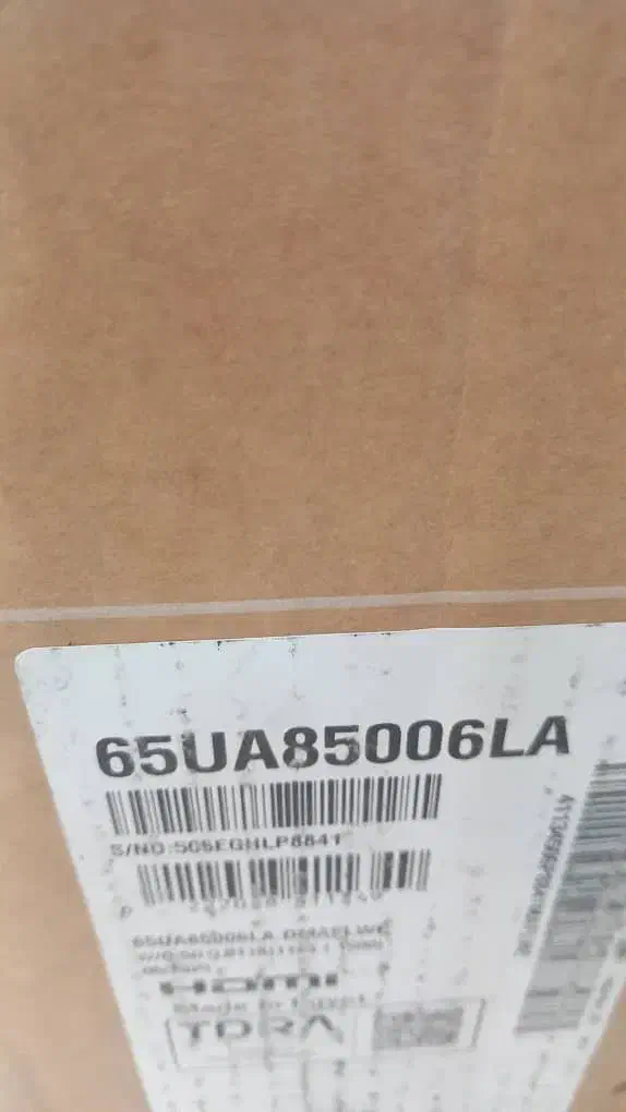 65مدلua85006|تلویزیون و پروژکتور|گرگان, |دیوار