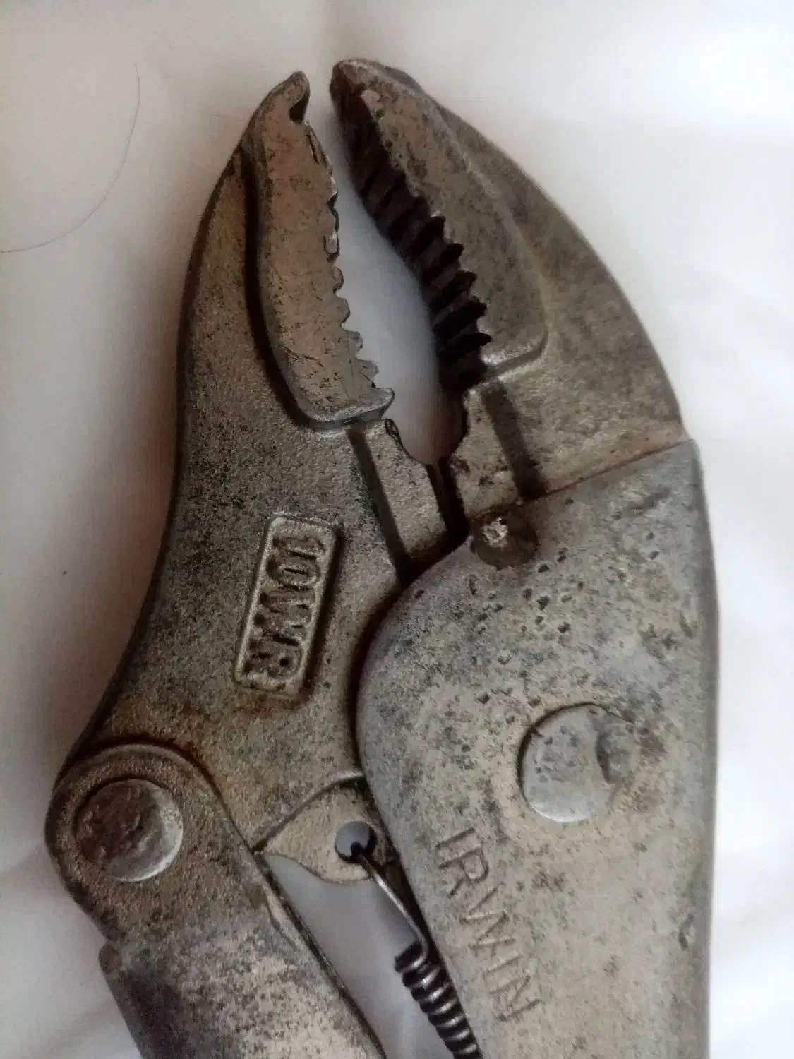 انبر قفلی آمریکایی به شرط ضمانت کم کار کرده|ابزارآلات|چاف و چمخاله, |دیوار