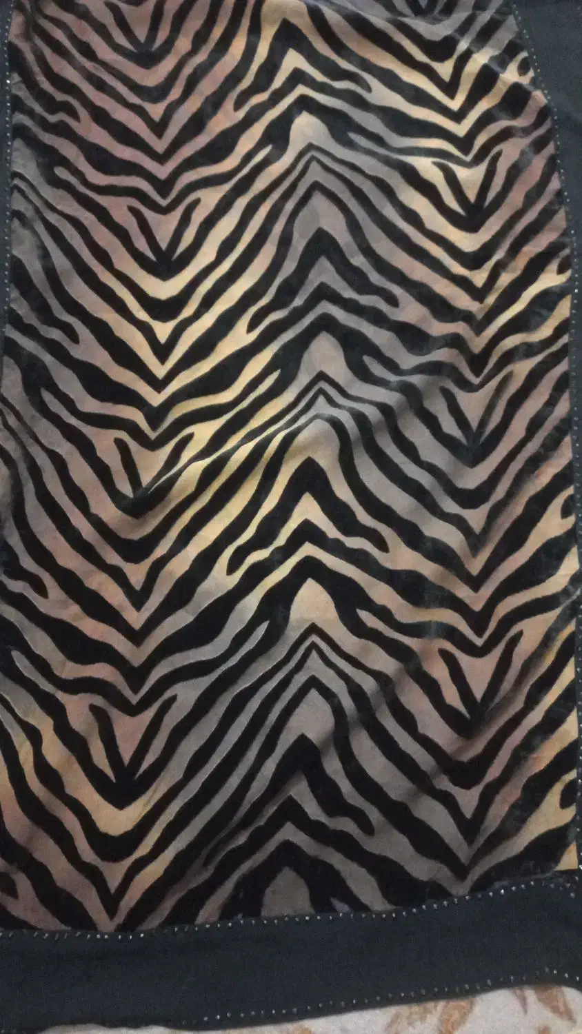 شال مخمل راه راه|لباس|دوگنبدان, |دیوار