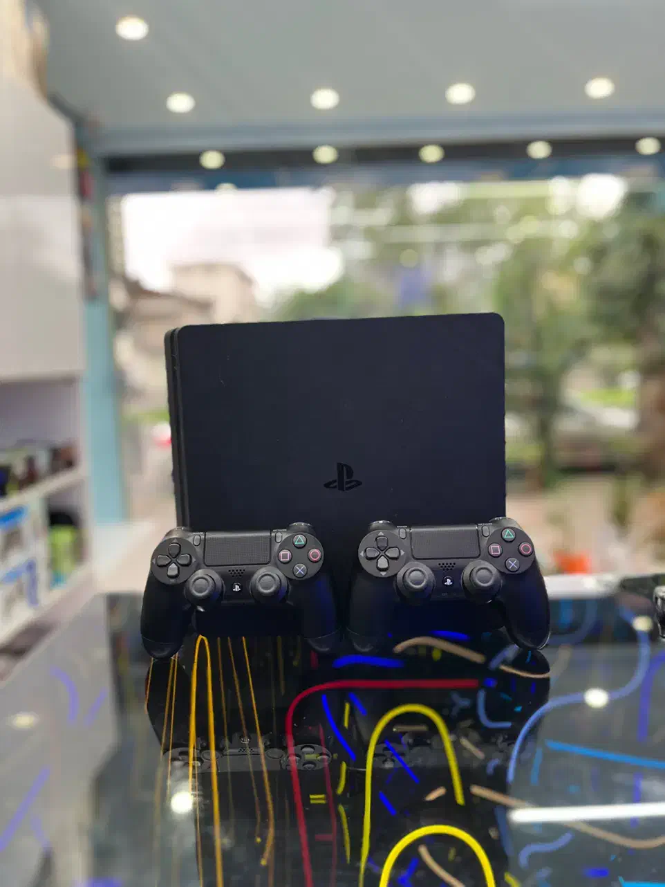 PS4 فور اسلیم یک ترا کپی خور در حد اکبند با ضمانت|کنسول، بازی ویدئویی و آنلاین|رشت, منظریه|دیوار