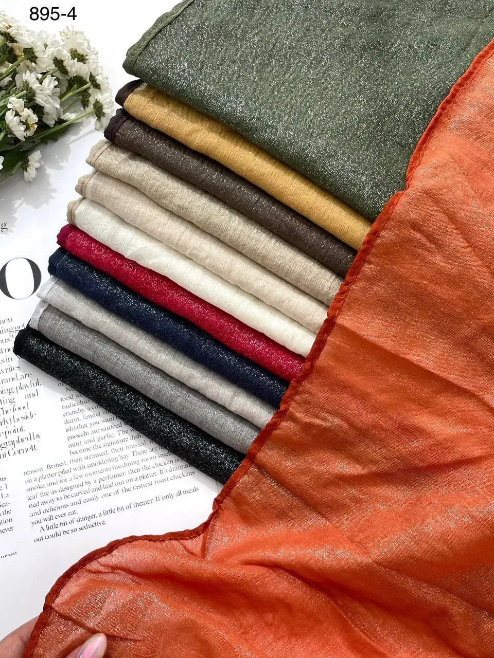 شال مجلسی حریر زیر قیمت بازار|لباس|نسیمشهر, |دیوار