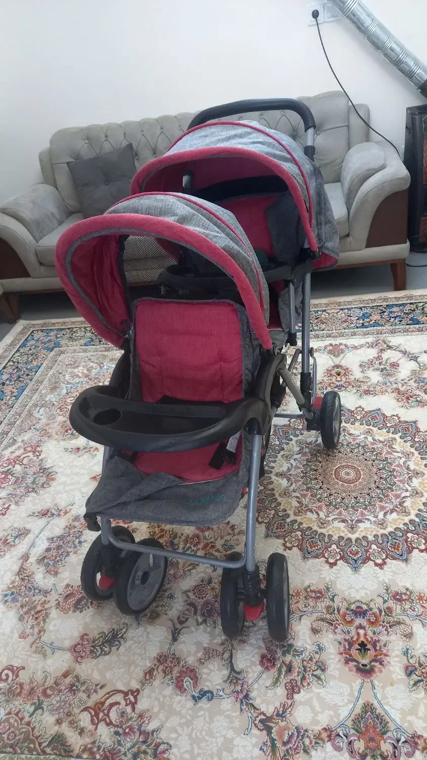 کالسکه دوقلو مارک ایون فلو آمریکا evenflo|کالسکه و لوازم جانبی|پاکدشت, پاکدشت (مامازند)|دیوار