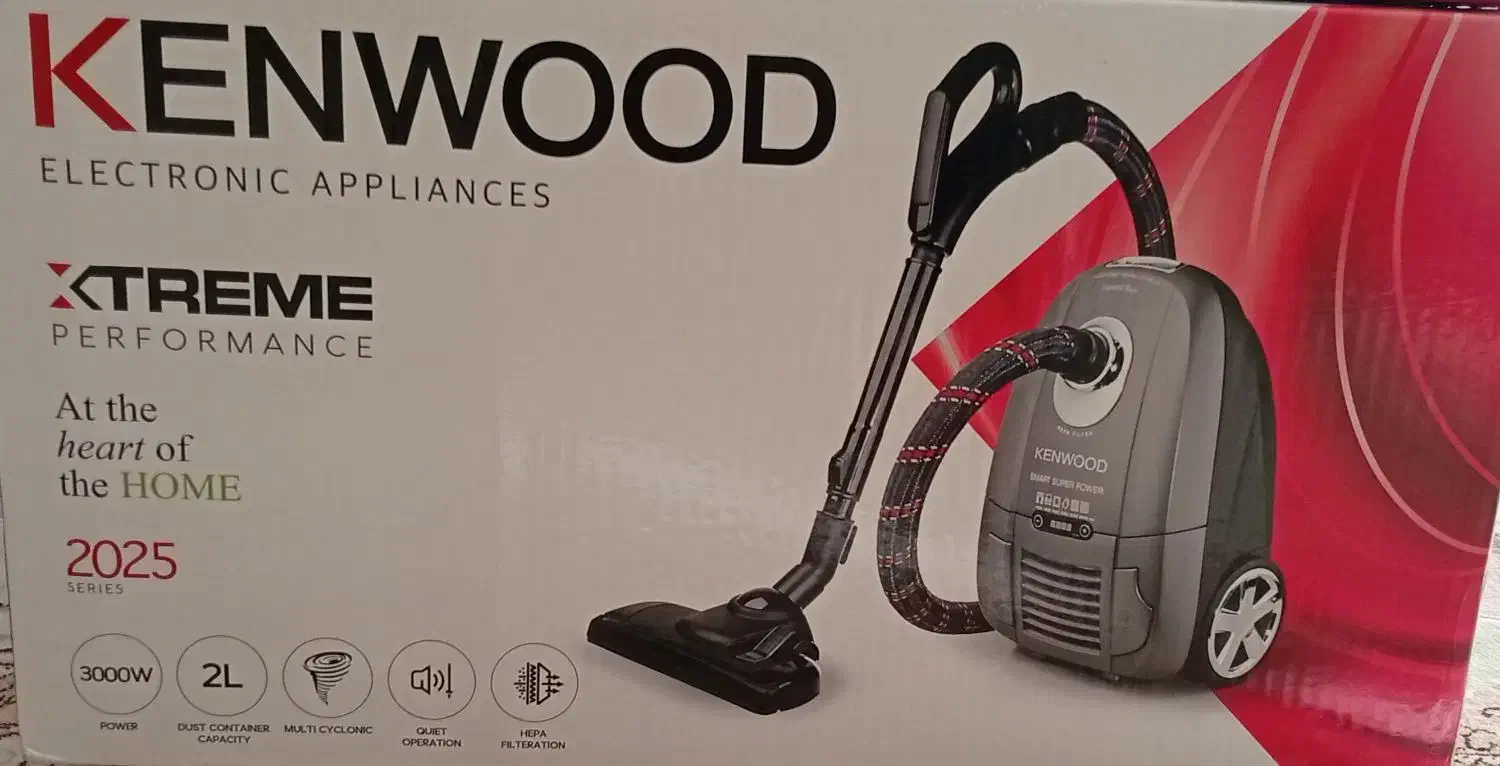 جارو برقی کن وود با خرطومی کنفی. واجاق گاز رومیزی|جاروبرقی، جارو شارژی، بخارشو|تربت‌حیدریه, جانبازان|دیوار