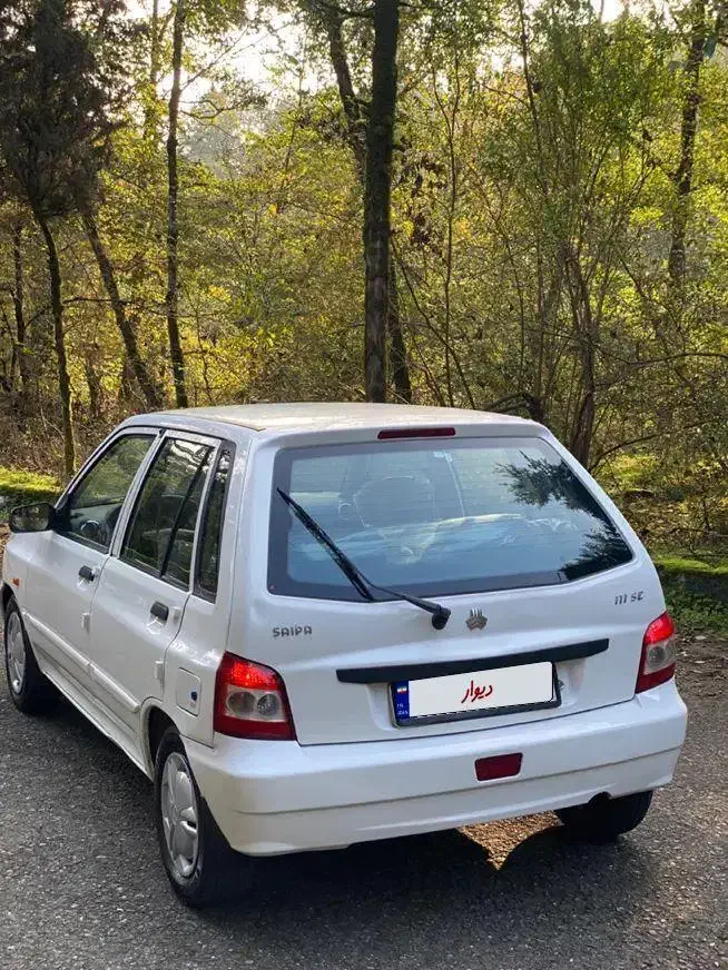 پراید۱۱۱مدل۹۷درجه یک۱۰۰تاکار|خودرو سواری و وانت|رشت, حمیدیان|دیوار