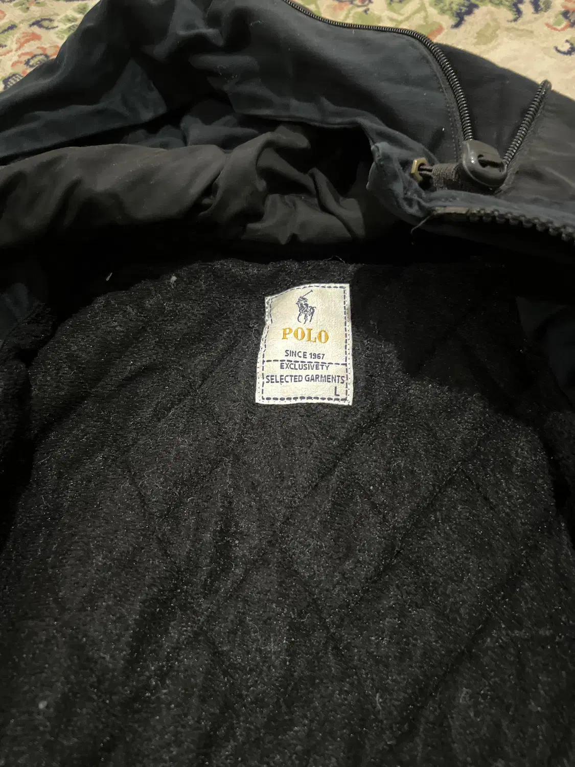 کاپشن اورجینال مارک polo|لباس|آستارا, |دیوار