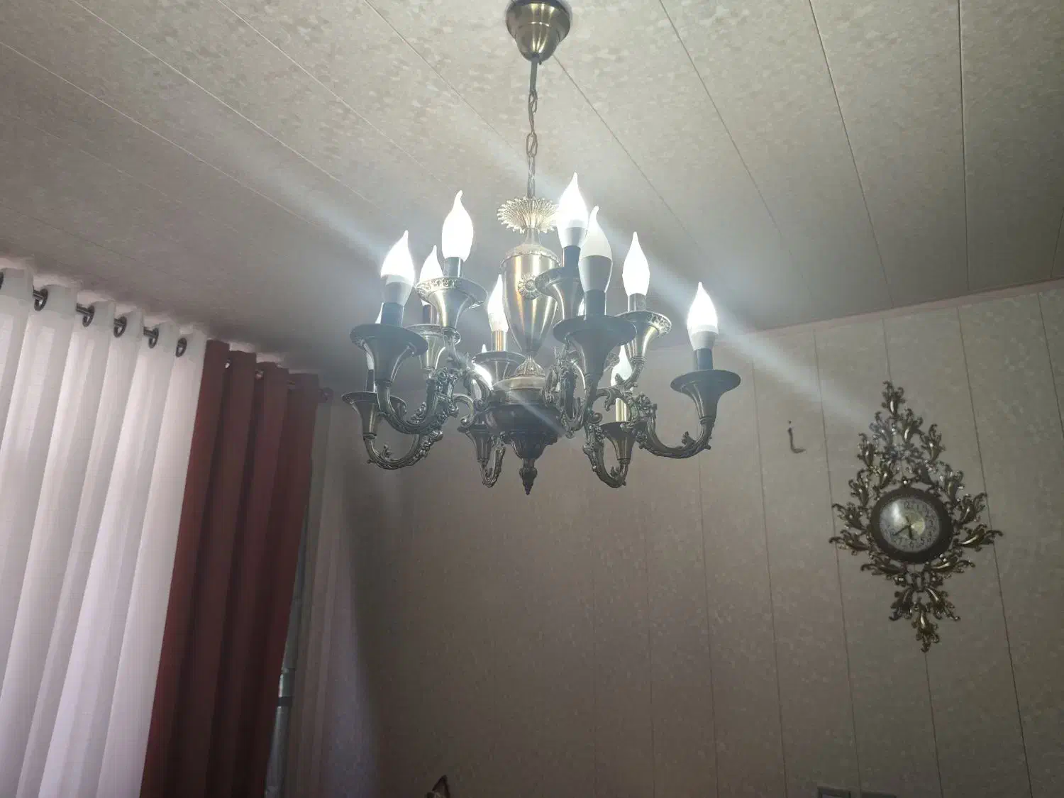 لوستر برنز|لوستر و چراغ آویز|کرج, گلشهر|دیوار