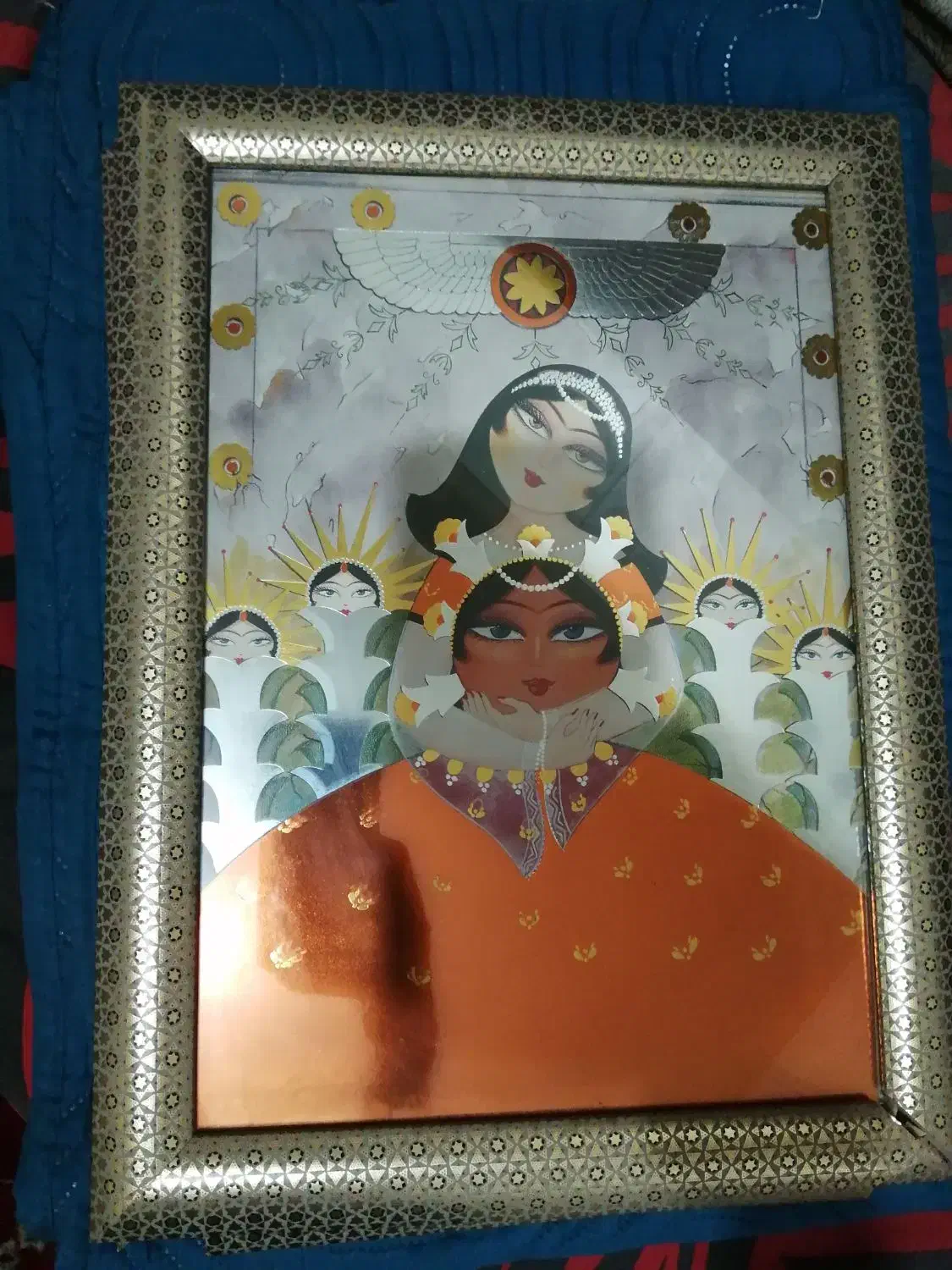 قاب و عکس|تابلو، نقاشی، عکس|شیراز, ترمینال باربری|دیوار