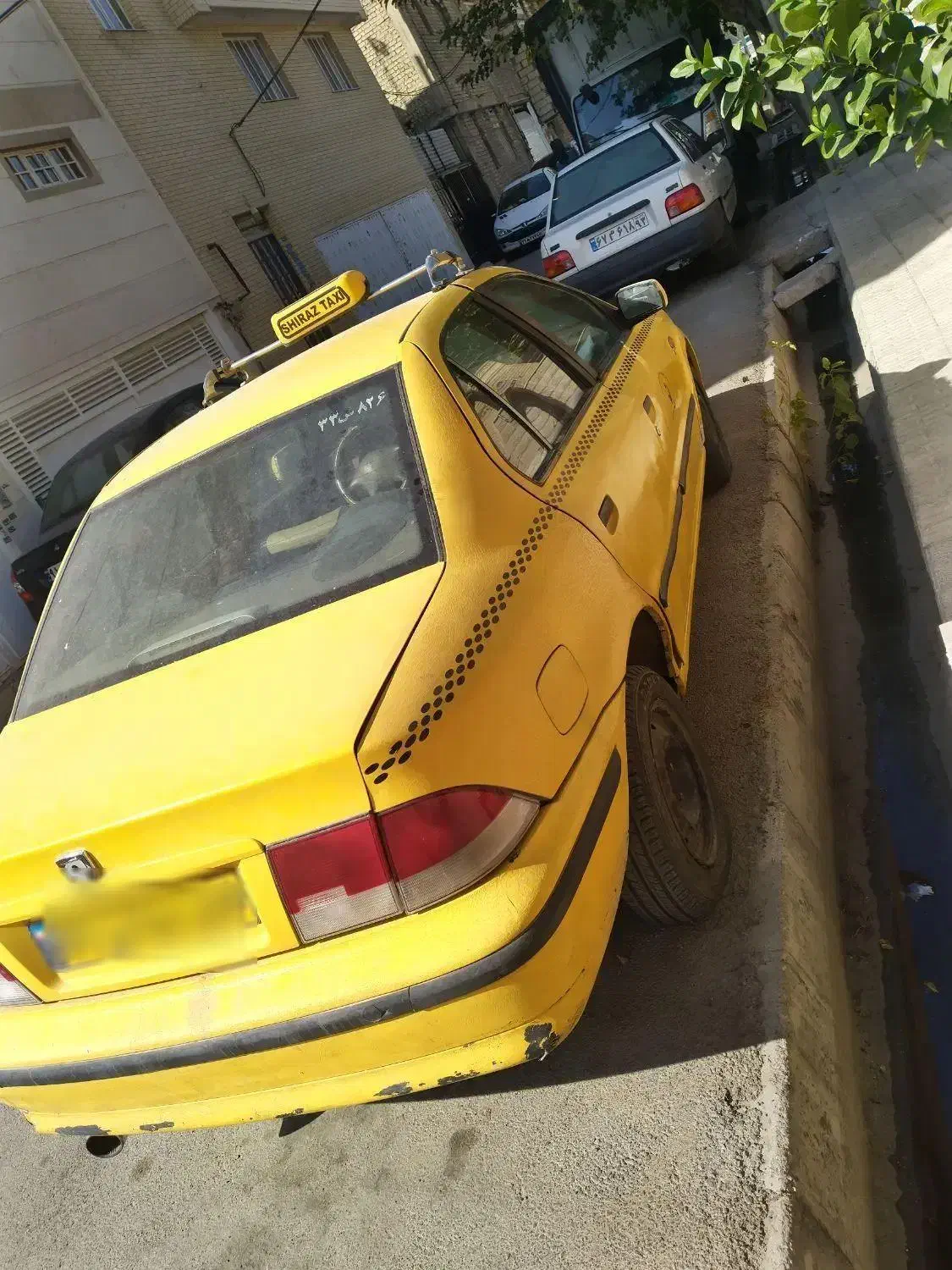 سمندتاکسی|خودرو سواری و وانت|شیراز, محراب|دیوار