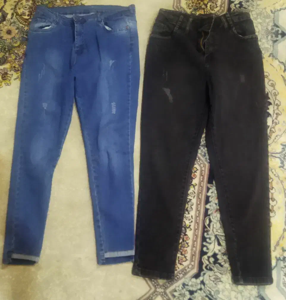 ست بافت،دو عدد شلوار لی ،شکت پاییز ،مانتو|لباس|دزفول, |دیوار