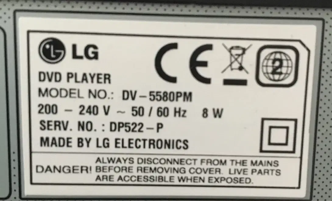 دی وی دی پلیر ال جی|پخش‌کننده DVD و ویدیو|رشت, گلسار|دیوار