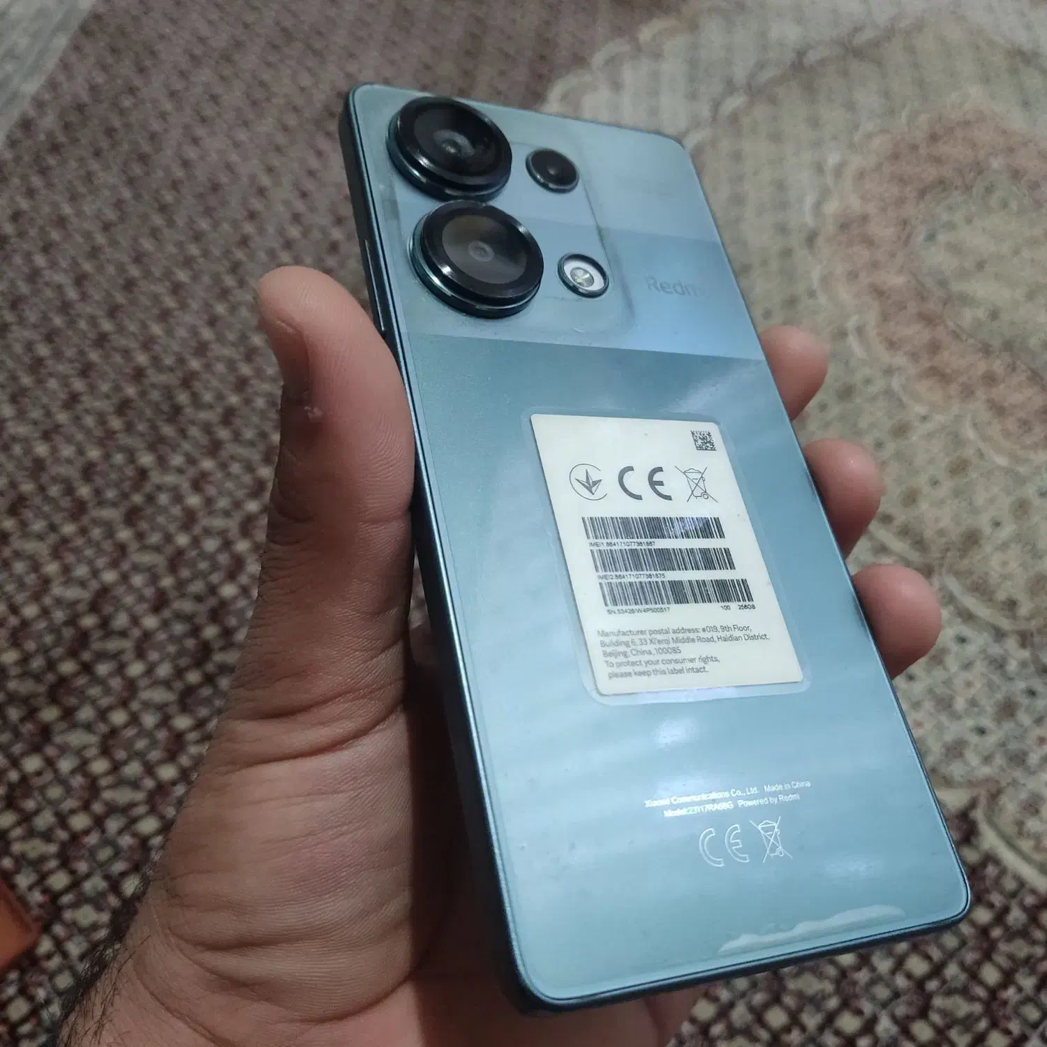 گوشی نوت 13پرو|موبایل|مشهد, مهدی آباد|دیوار