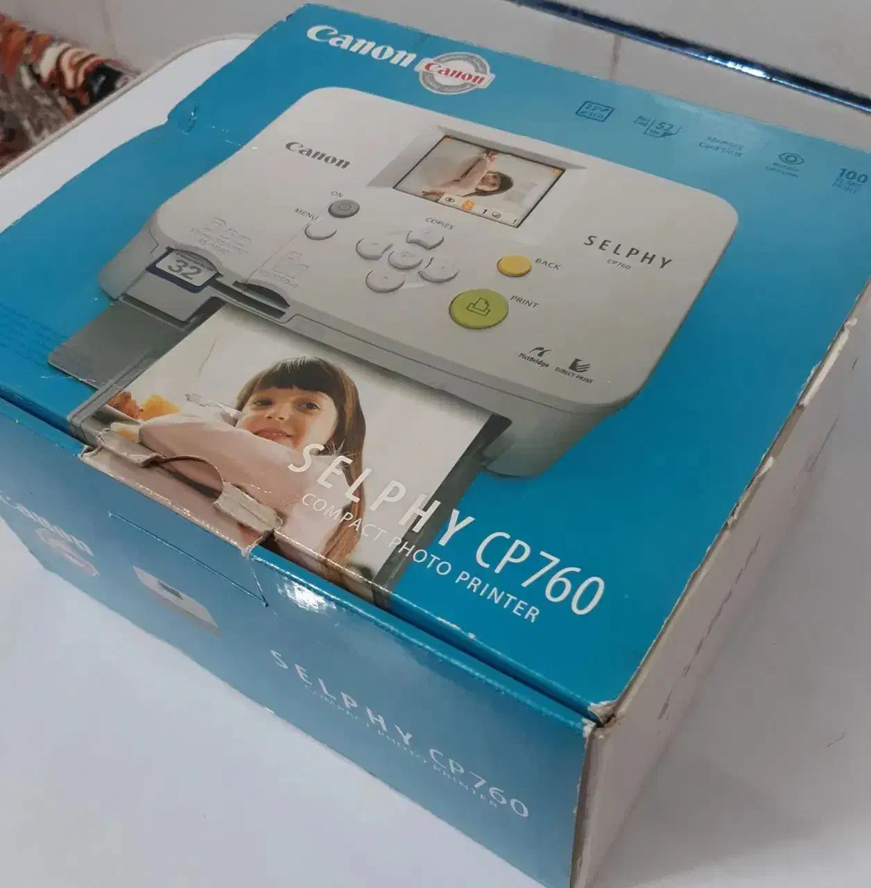 چاپگر( پرینتر) چاپ عکس رنگی کانن مدل CP|پرینتر، اسکنر، کپی، فکس|برازجان, |دیوار