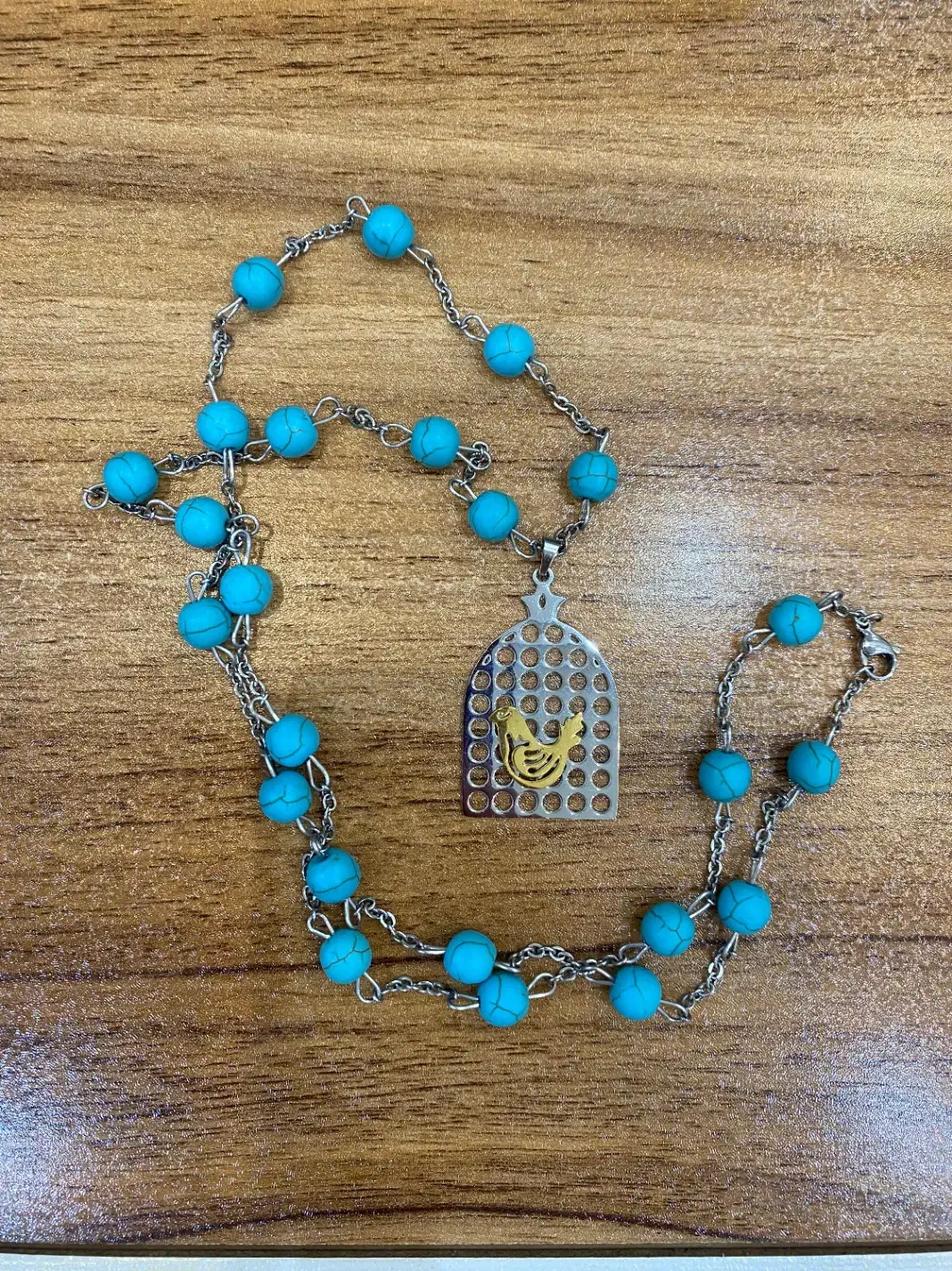 گردنبند مرغ آمین و جغد|بدلیجات|لنگرود, |دیوار