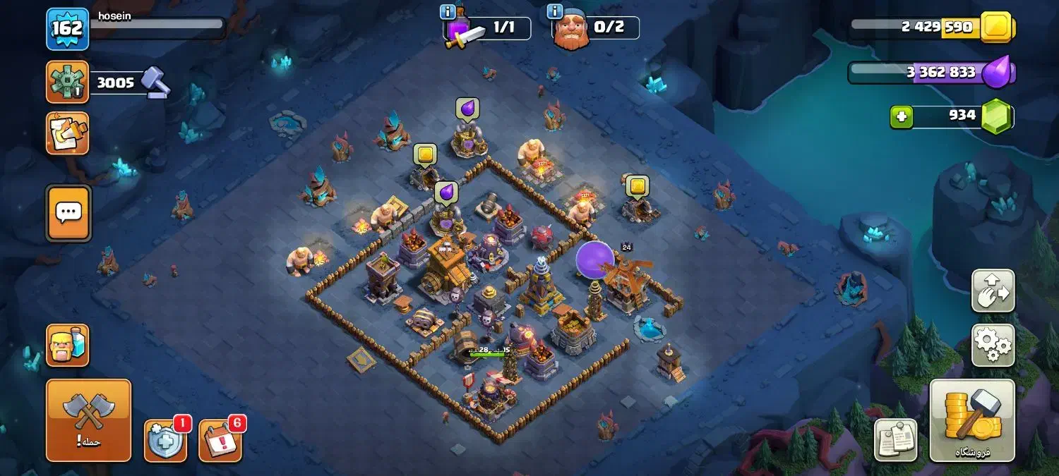 اکانت کلش|کنسول، بازی ویدئویی و آنلاین|بهبهان, |دیوار