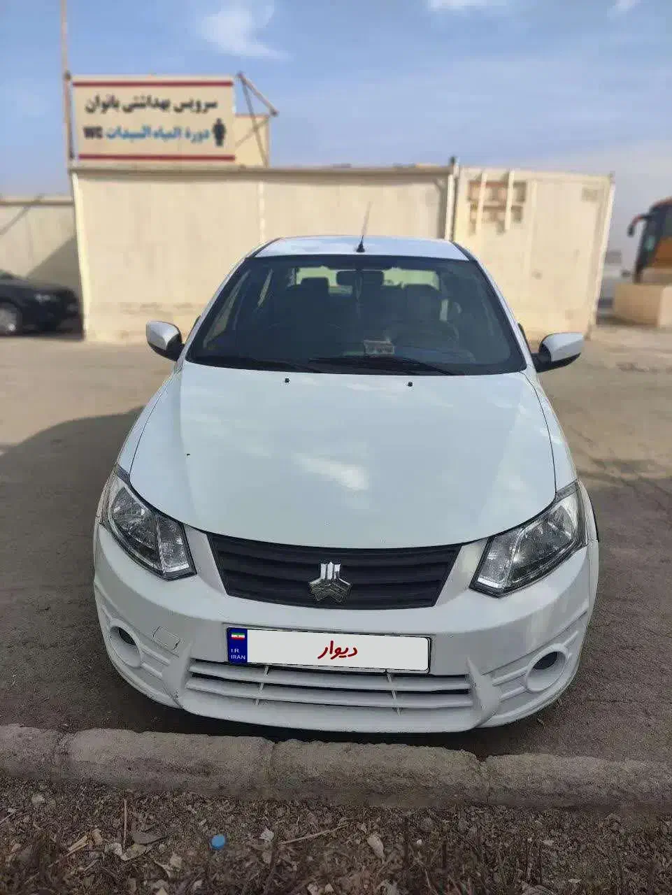 ساینا EX دنده‌ای مدل ۱۳۹۷ سفید|خودرو سواری و وانت|لنگرود, |دیوار