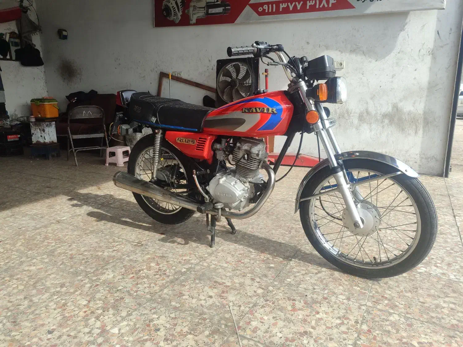 کویرمدل93مزایده|موتورسیکلت|محمودآباد, |دیوار