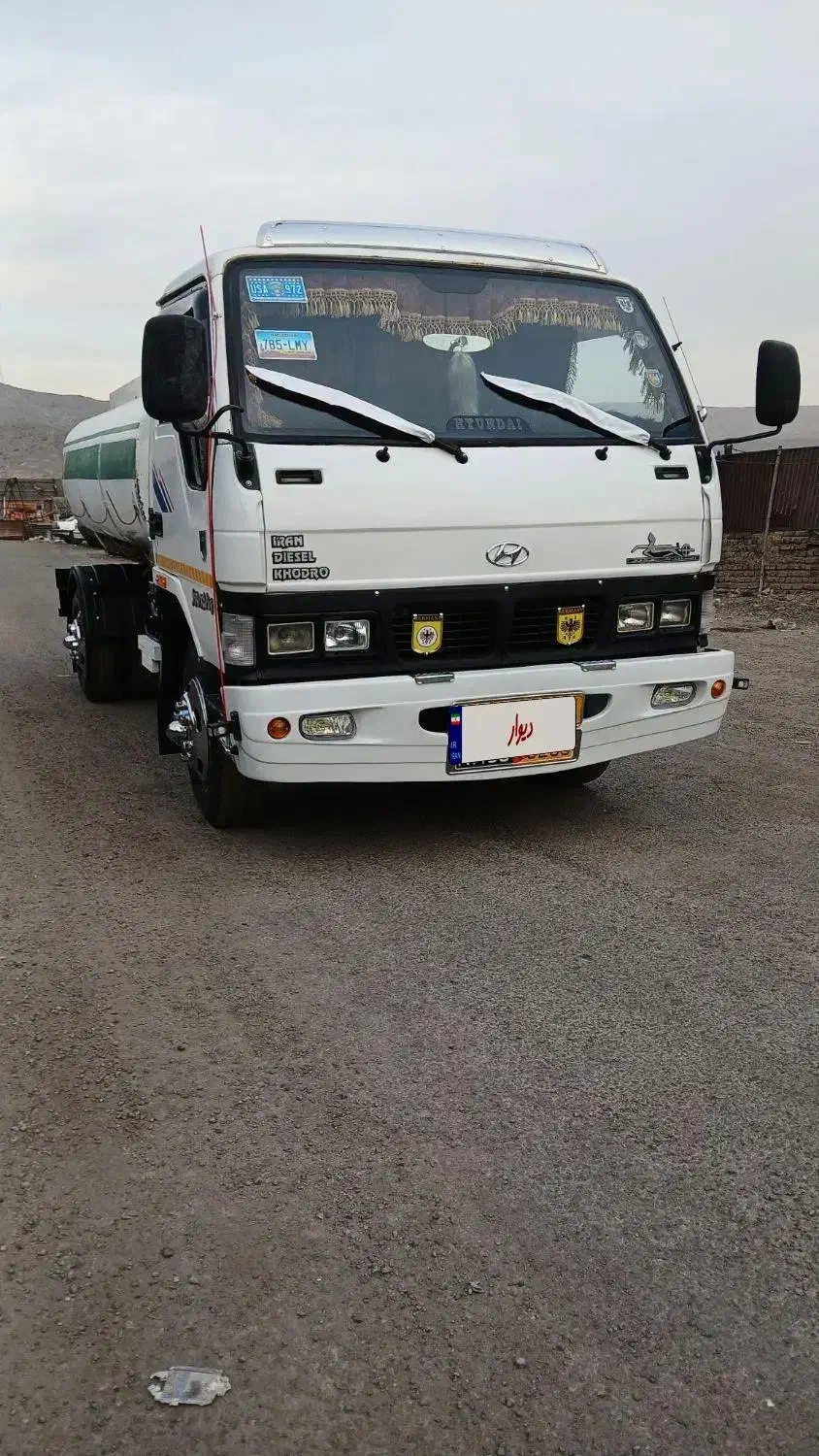 هیوندا مدل ۸۹ تانکر عروسک تازه تعمیر موتور بزرگ|خودرو سنگین|قیامدشت - خاورشهر, |دیوار