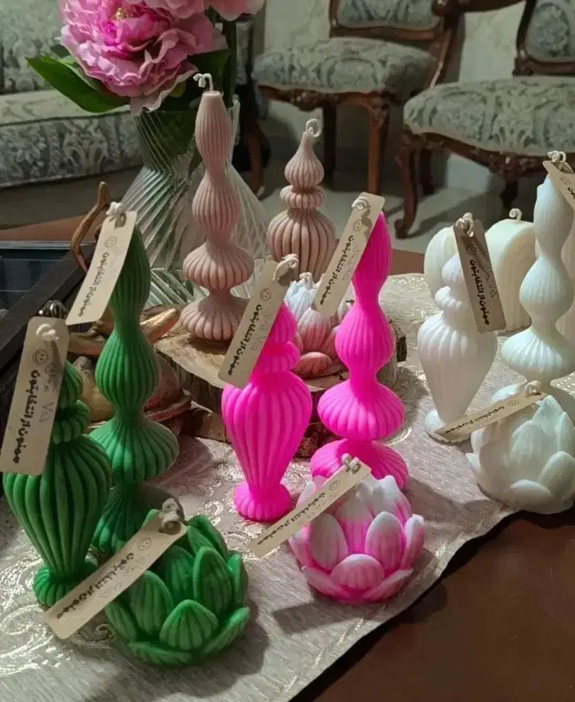 شمع دکوری|صنایع دستی و سایر لوازم تزئینی|پردیس, فاز ۴|دیوار